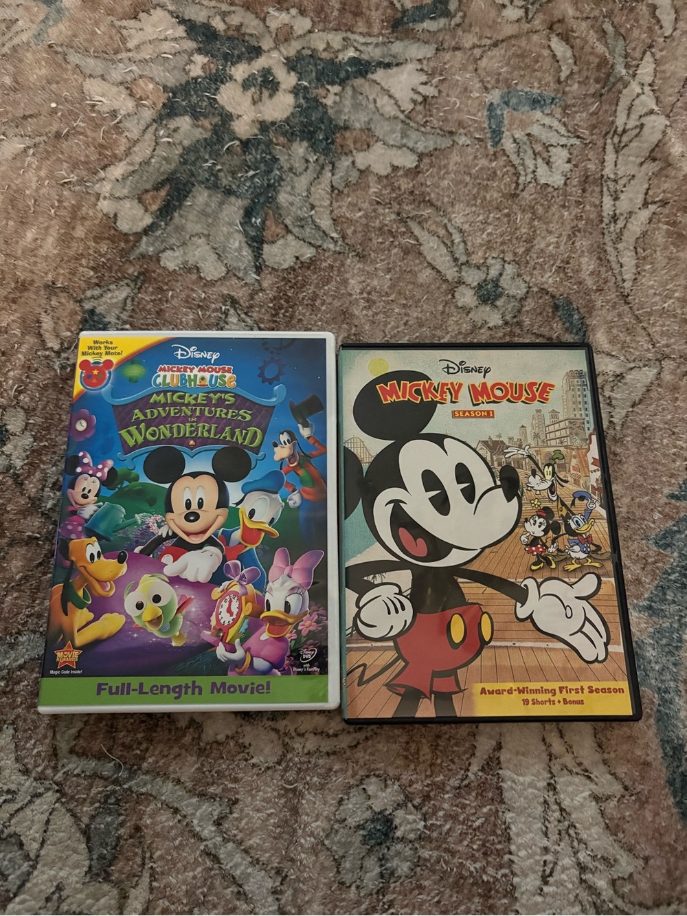 Disney Mickey Mouse Clubhouse Wonderland and Season 1 DVD Bundle